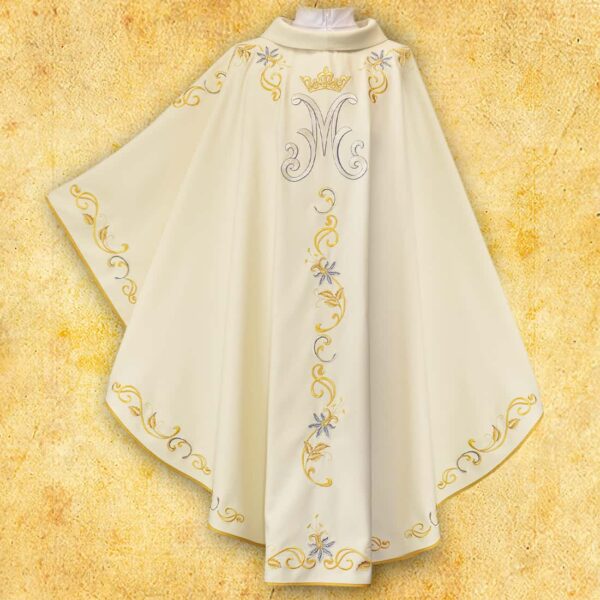Ornat haftowany "Maryjny"