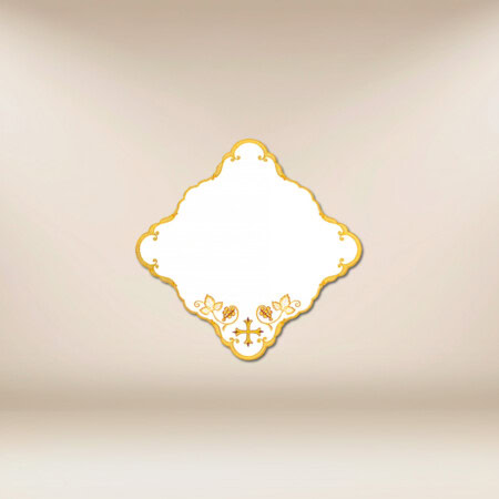 Serwetka haftowana "Złota seria - Krzyżyki" 32x32