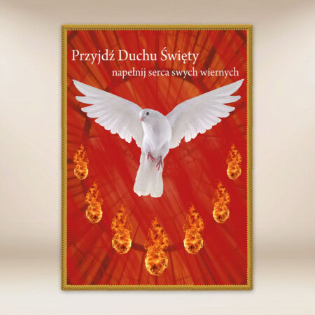 Ozdoba liturgiczna zesłanie Ducha Świętego