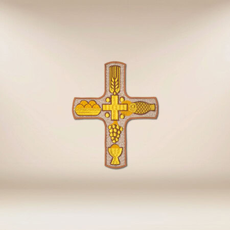 Aplikacja haftowana "Krzyż"