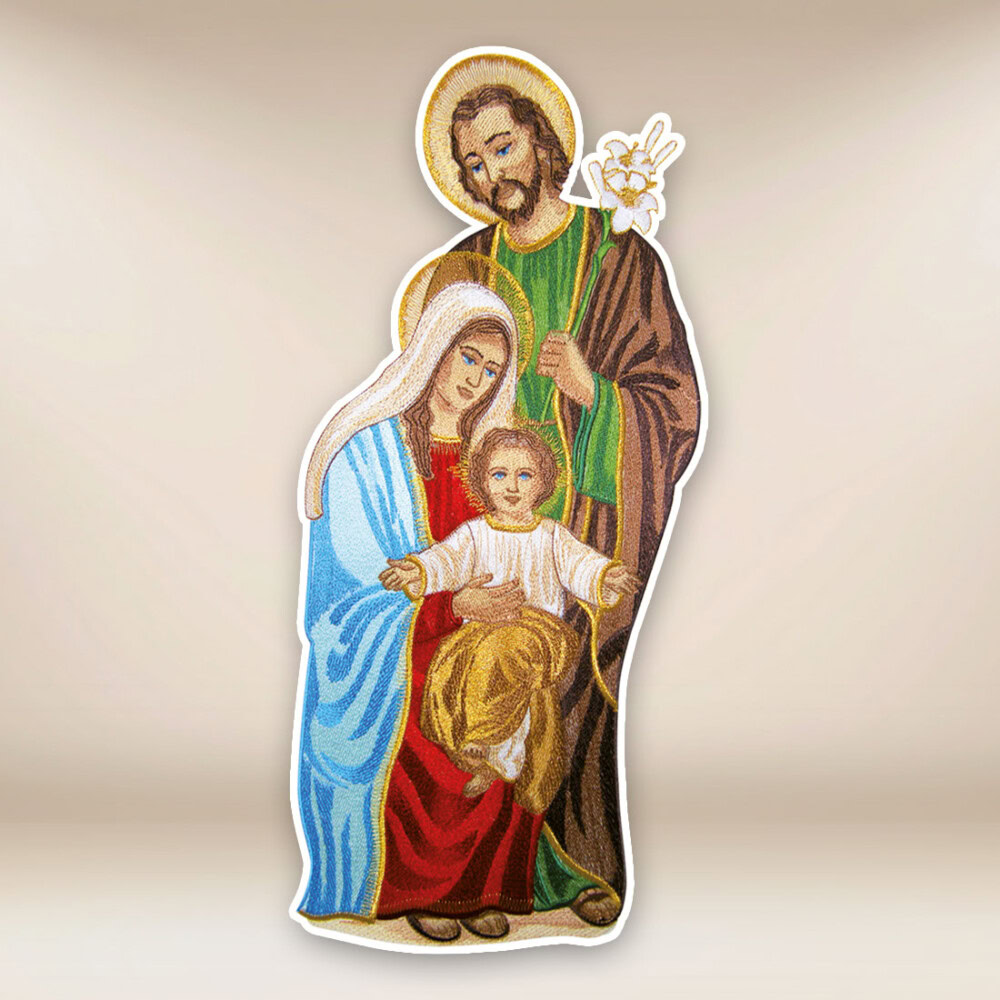 Aplikacja Haftowana "Święta Rodzina"