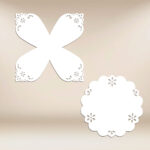 Komplet serwetek Wielkanocnych do koszyczka 2 szt.