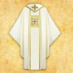 Ornat haftowany "Brillante-Bianco"