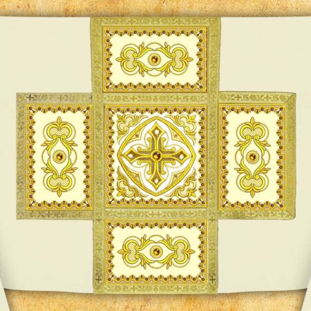 Ornat haftowany "Brillante-Bianco"