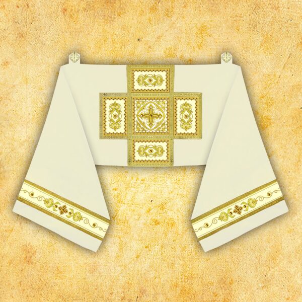 Ornat haftowany "Brillante-Bianco"