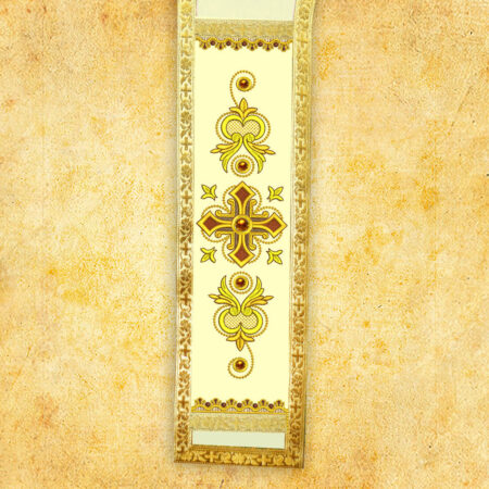 Ornat haftowany "Brillante-Bianco"