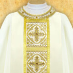 Ornat haftowany "Brillante-Bianco"