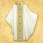 Ornat haftowany "Brillante-Bianco"