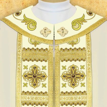Ornat haftowany "Brillante-Bianco"
