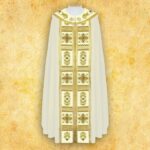 Ornat haftowany "Brillante-Bianco"