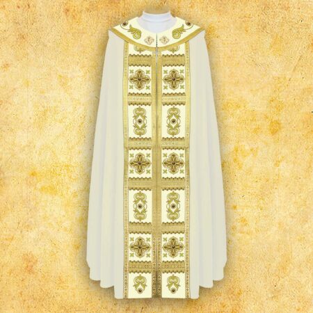 Ornat haftowany "Brillante-Bianco"