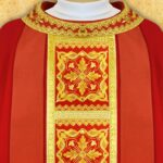Ornat haftowany "Brillante-Rosso"