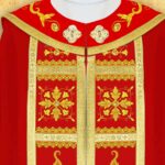 Ornat haftowany "Brillante-Rosso"