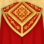 Ornat haftowany "Brillante-Rosso"