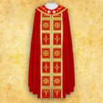 Ornat haftowany "Brillante-Rosso"