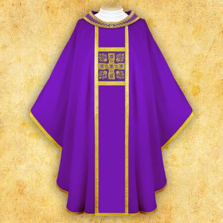 Ornat haftowany "Brillante-Viola"