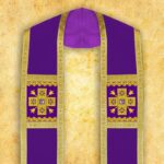 Ornat haftowany "Brillante-Viola"