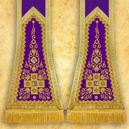 Ornat haftowany "Brillante-Viola"