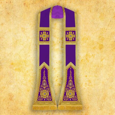 Ornat haftowany "Brillante-Viola"