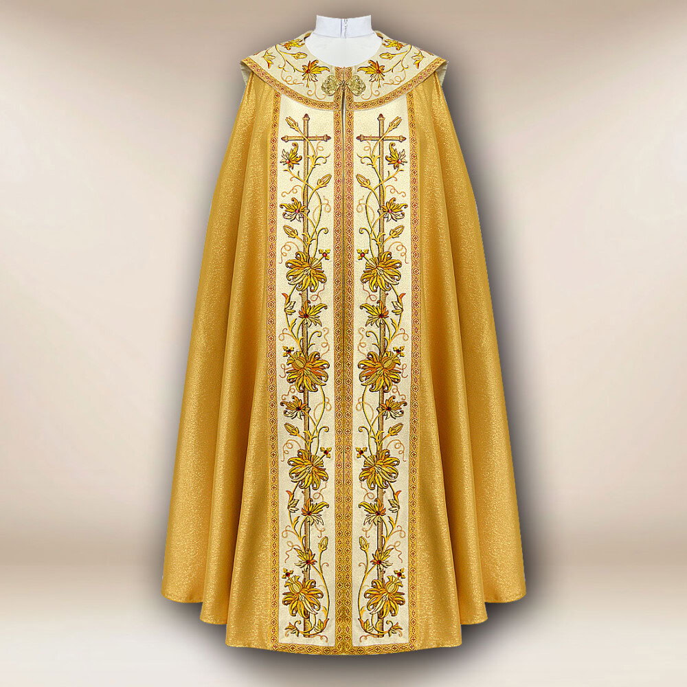 Kapa haftowana złota