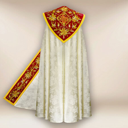 Kapa haftowana „Classico Bianco”