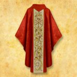 Ornat haftowany "Christum"