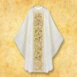 Ornat haftowany "Christum"