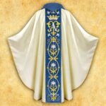 Ornat haftowany "Maria D'Oro-Bianco"