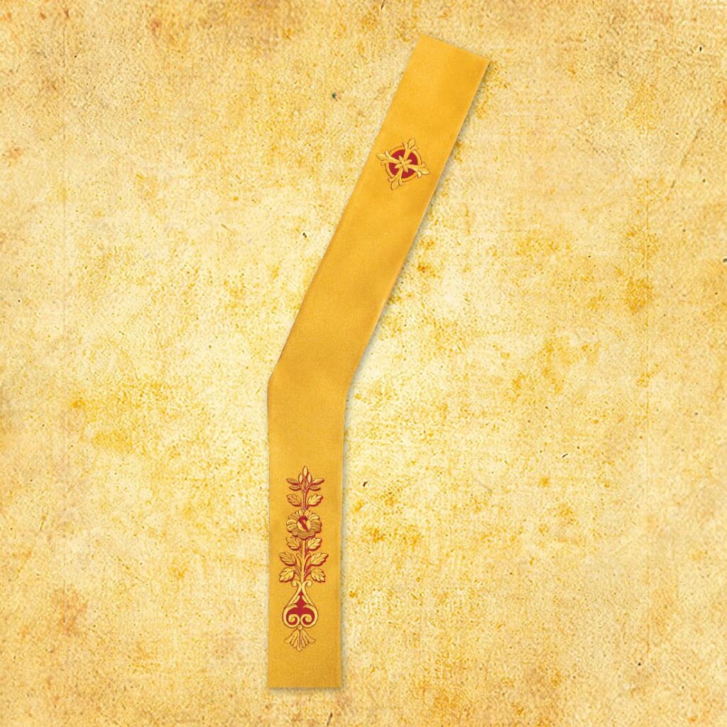 Stuła Haftowana Diakońska "Vaticano"