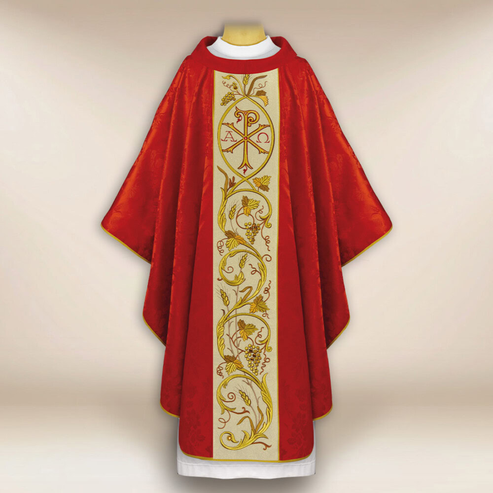 Ornat haftowany „PX Christum”