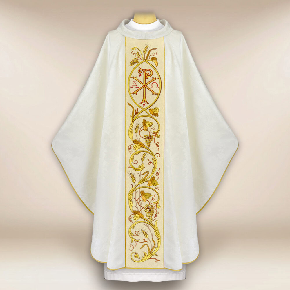 Ornat haftowany „PX Christum”