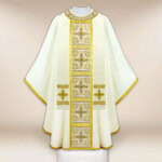 Ornat haftowany „Brillante-Bianco”