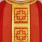 Ornat haftowany “Brillante-Rosso”