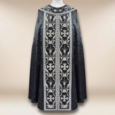 Kapa haftowana "Massimo-Nero"