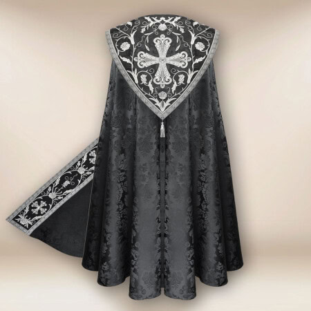 Kapa haftowana "Massimo-Nero"