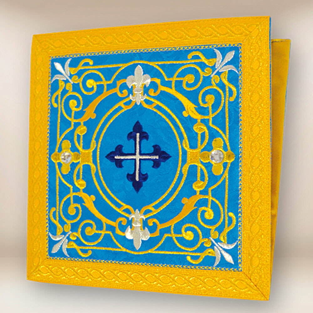 Bursa haftowana "Massimo-Blu"