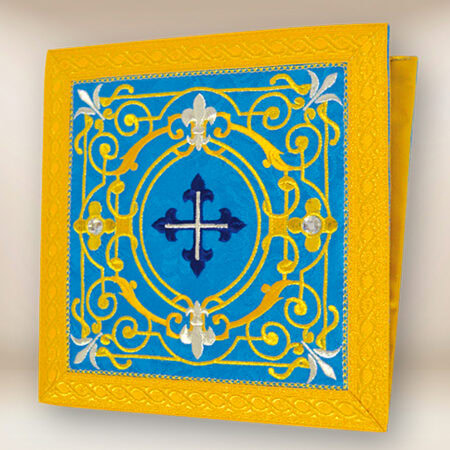 Bursa haftowana "Massimo-Blu"