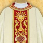 Ornat haftowany "Comunione"