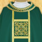 Ornat haftowany "Brillante-Verde"