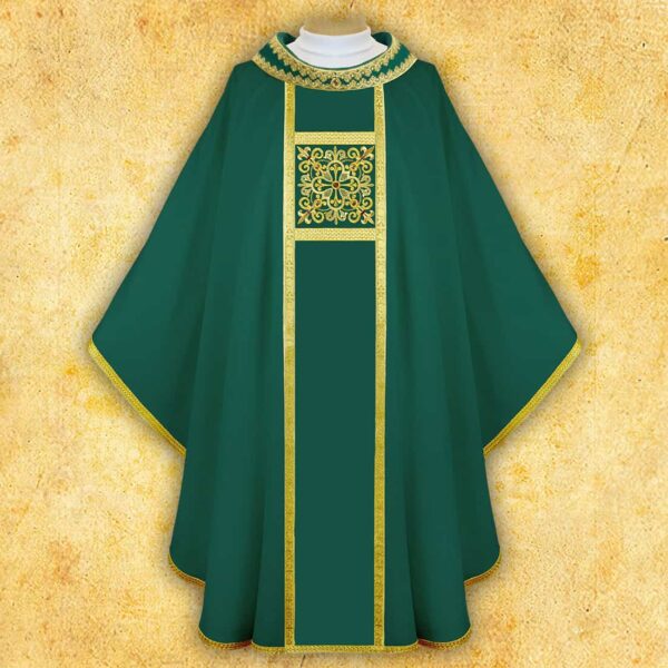 Ornat haftowany "Brillante-Verde"