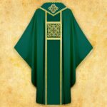 Ornat haftowany "Brillante-Verde"