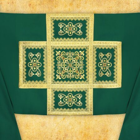 Ornat haftowany "Brillante-Verde"