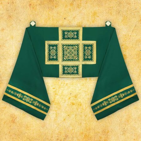 Ornat haftowany "Brillante-Verde"