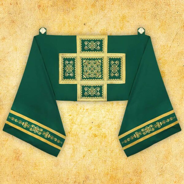 Ornat haftowany "Brillante-Verde"