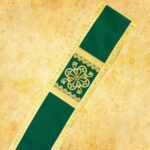 Ornat haftowany "Brillante-Verde"