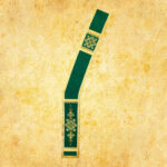Ornat haftowany "Brillante-Verde"