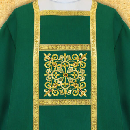Ornat haftowany "Brillante-Verde"