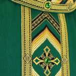 Ornat haftowany “Moderno Carisma” fioletowy