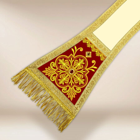 Haftowany manipularz “Brillante-Vino”