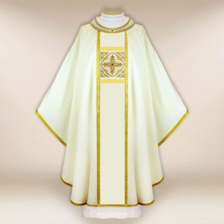 Ornat haftowany "Brillante-Bianco"